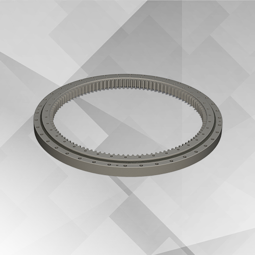 HVSI series Four-point contact ball slewing bearing with internal gear teeth
