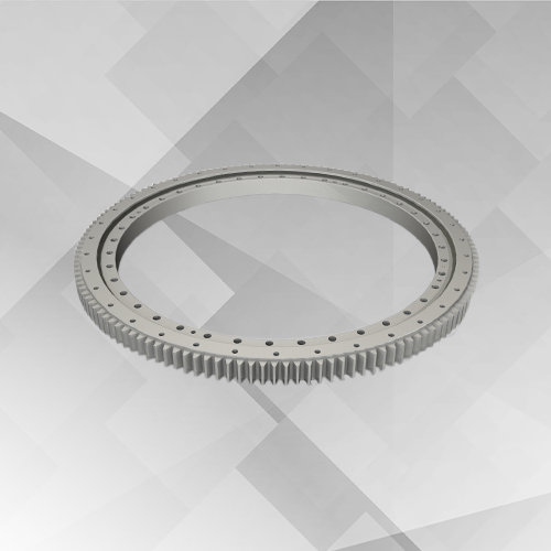 HVSA Series Four-point contact ball slewing bearing with external gear teeth